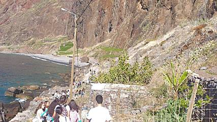 Ação de limpeza da praia